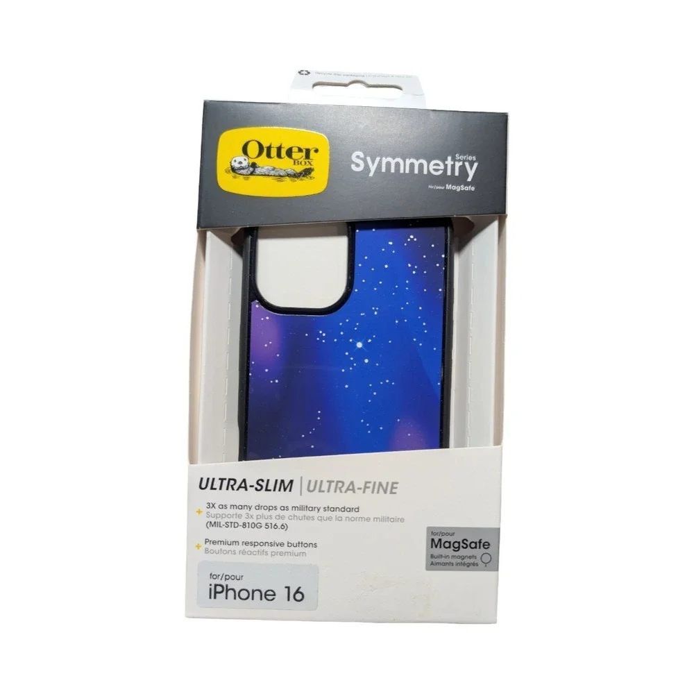 J2-O OtterBox Apple iPhone 16 Symmetry Case with MagSafe Nebula Night - Scuffs ⬇